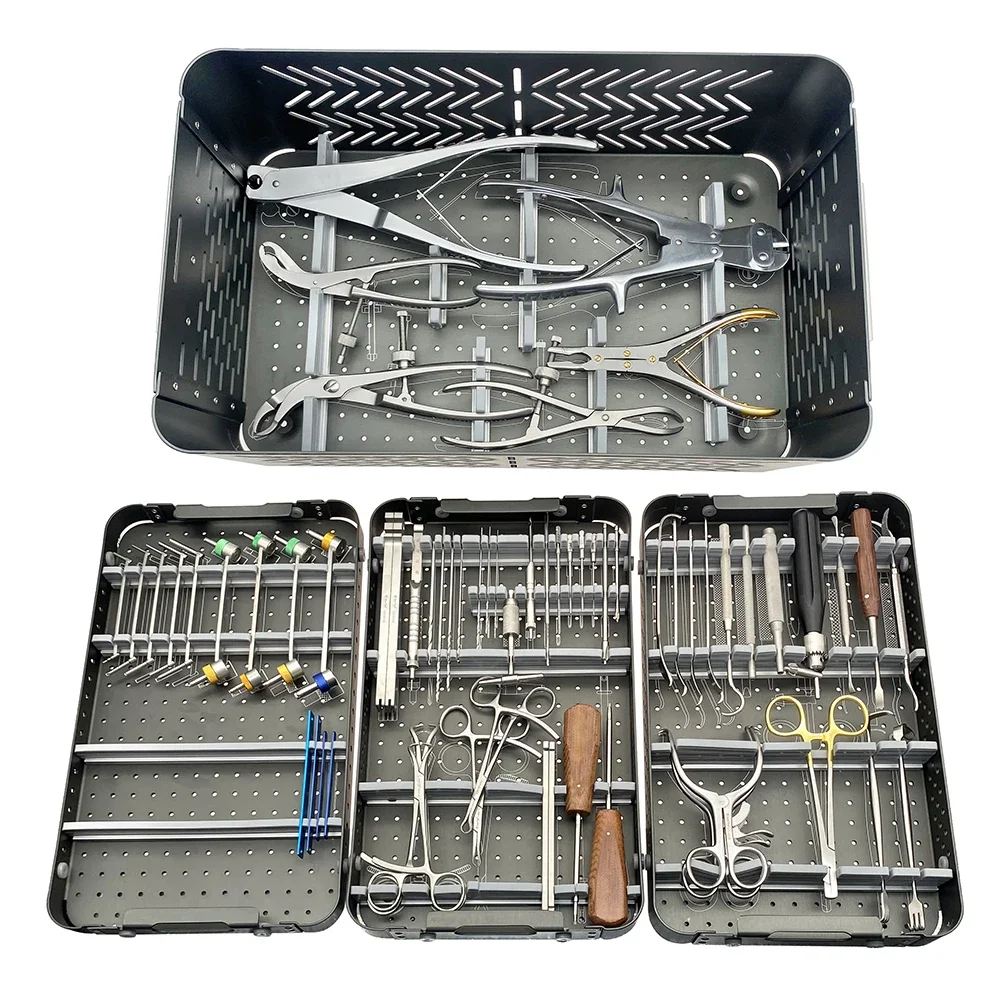 QSWTITAN Orthopedic Small Bone Therapy System LC-DCP Mini Bone Plate System Instrument Set Surgical Instruments