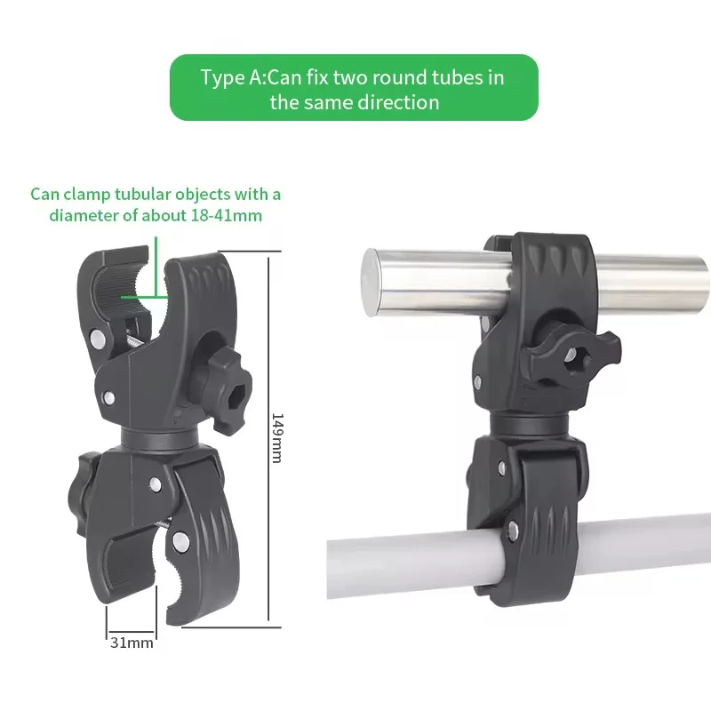 Двойное прочное крепление с когтями для велосипеда, кронштейн на руль велосипеда, крепление для оперативной памяти экшн-камеры Gopro