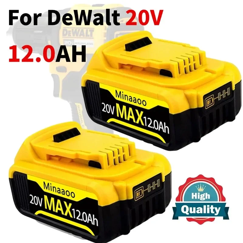 

Replacement Li-ion Battery DCB200 for DeWalt DCB205 DCB 206 DCB181 DCB182 DCB200 20V 12AH