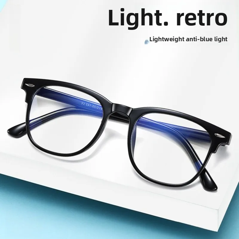 CLLOIO Ultralight Elastic Prescription Glasses Anti Blue Light Anti-Reflective Myopia Glasses Custom Progressive Reading Eyewear