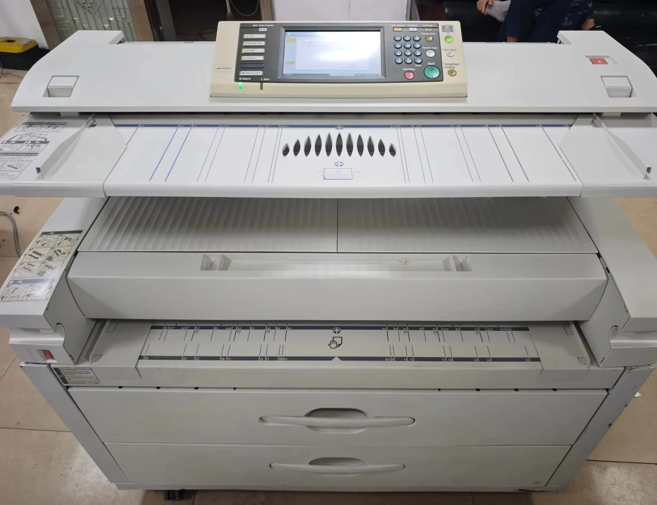 High Quality for MP W6700S Monochrome Blueprint Engineer Copier Print/Scan 600dpi Scanning A0 for Wide Format