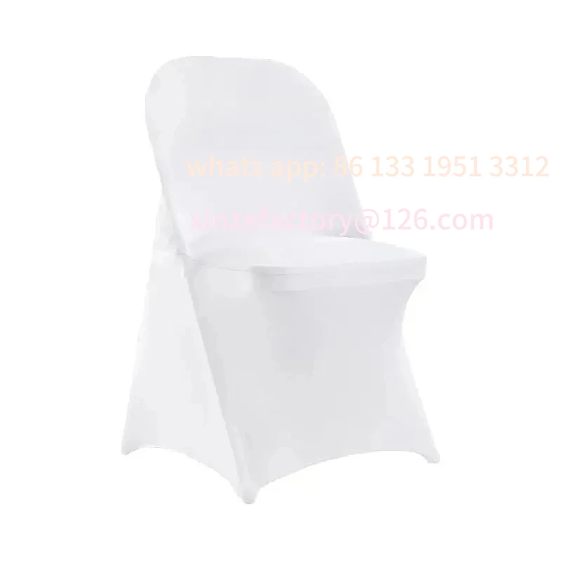 

Настраиваемые 12 30 шт. чехлы на свадебные стулья из спандекса, эластичный чехол для ресторана, банкета, столовой, универсальный стул