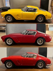 CMC 1:18 250GT Racing Version Vintage Car Simulation Limited Edition All Open Alloy Metal Static Car Model Toy Gift