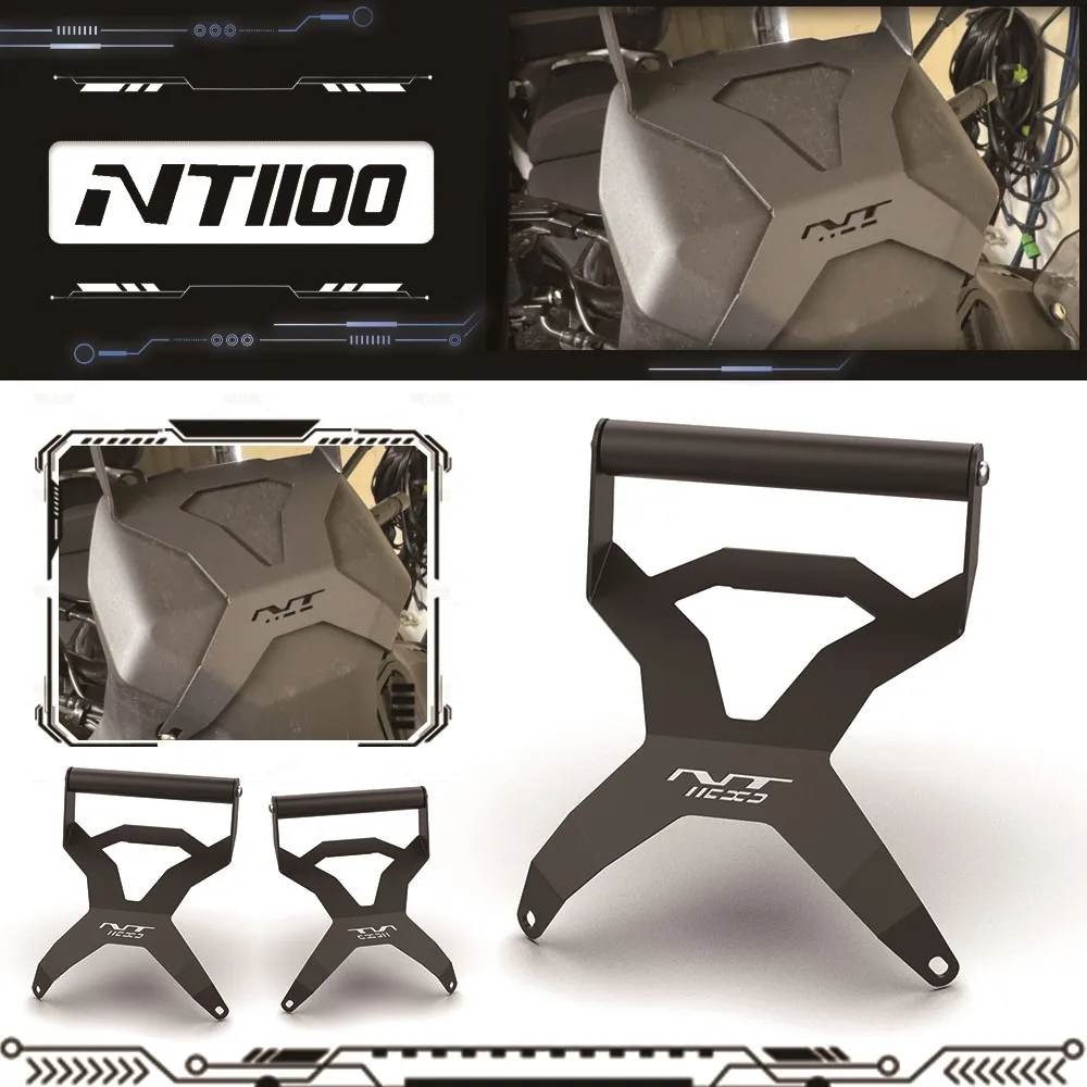 

2024 подходит для HONDA NT 1100 NT1100 2022-2024 мотоцикла Suppor Navigatore держатель для мобильного телефона GPS-навигатор кронштейн аксессуары