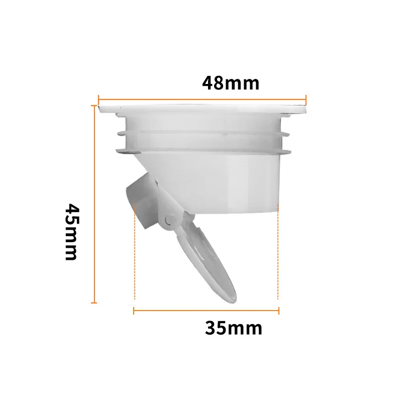 2PC Bathroom Floor Drain Deodorant Core Bathroom Balcony Sewer Inner Core
