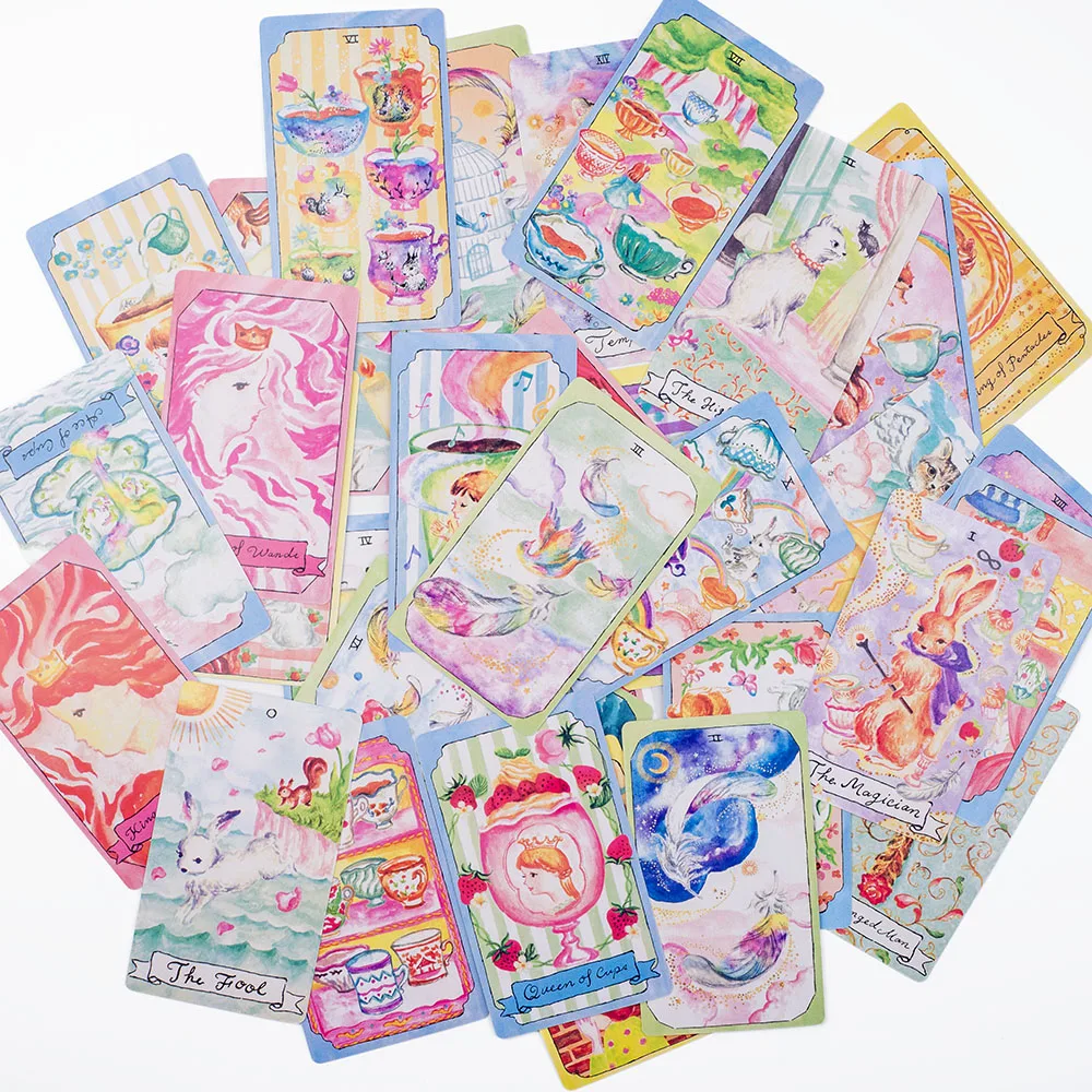 10.3*6Cm Day Dream Tarot 78Pcs  Leisure Entertainment Game Card Family Gathering Divination Deck