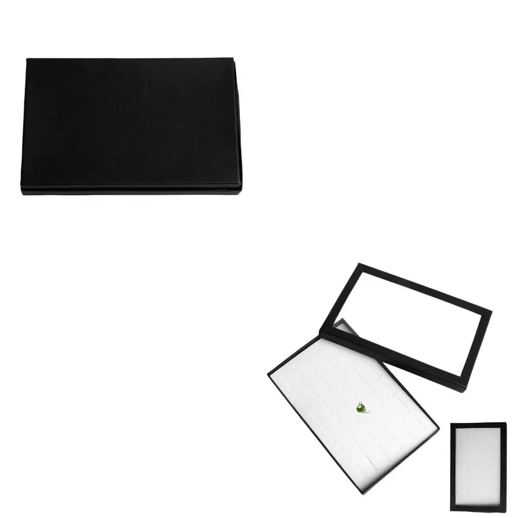 

Коробка для хранения сережек-гвоздиков, органайзер для ювелирных изделий, дисплей для колец, лоток для футляра