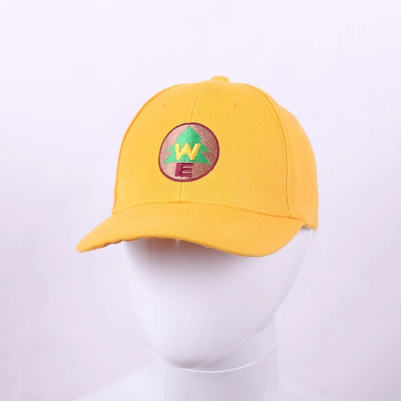 Cartoon Film Up Wilderness Explorer Russell We Embroidery Logo Hat Yellow Baseball Cap For Kids adult Halloween Gift