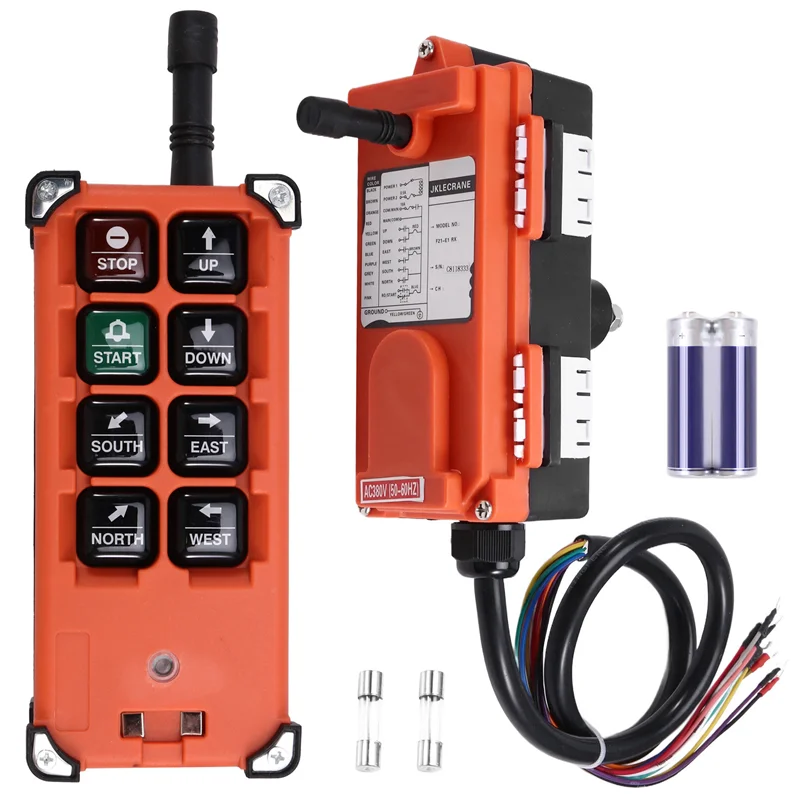 B27B F21-E1B AC 380V Wireless Industrial Remote Control Switch Is Crane Remote Control And Receiver For Crane Control Crane