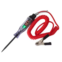 6-24V Car Truck Voltage Circuit Tester Digital Display Electric Pen Probe Pen Light Bulb Automobile Circuit Testing Pen