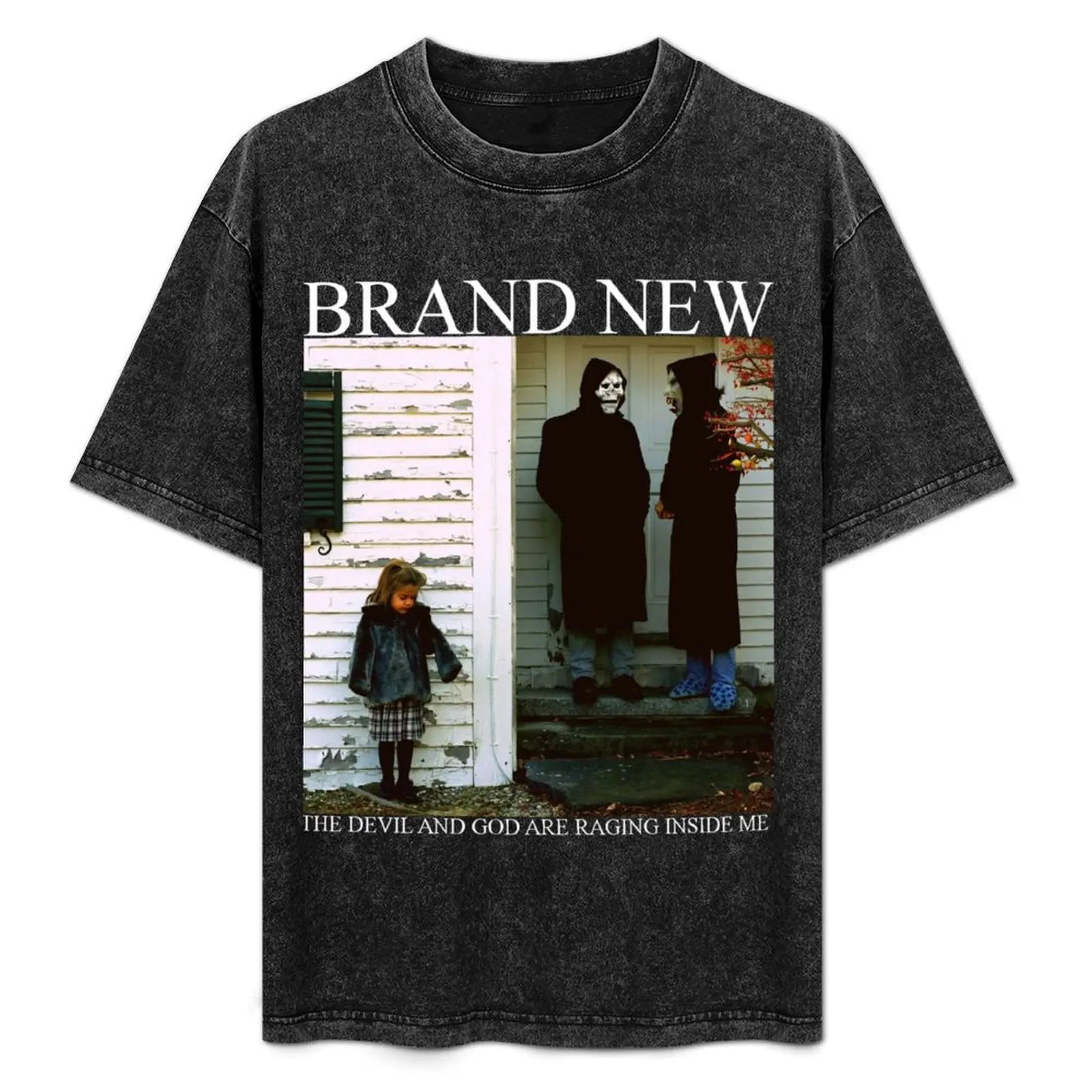 

Brand New The Devil and God Are Raging Inside Me T-Shirt baggy shirts summer tops Blouse mens big and tall t shirts