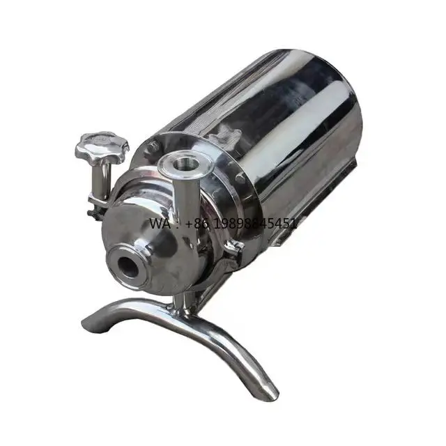 Wine Milk Pump Sanitary Centrifugal Pump Grade SS304/316L Liquid Beverage