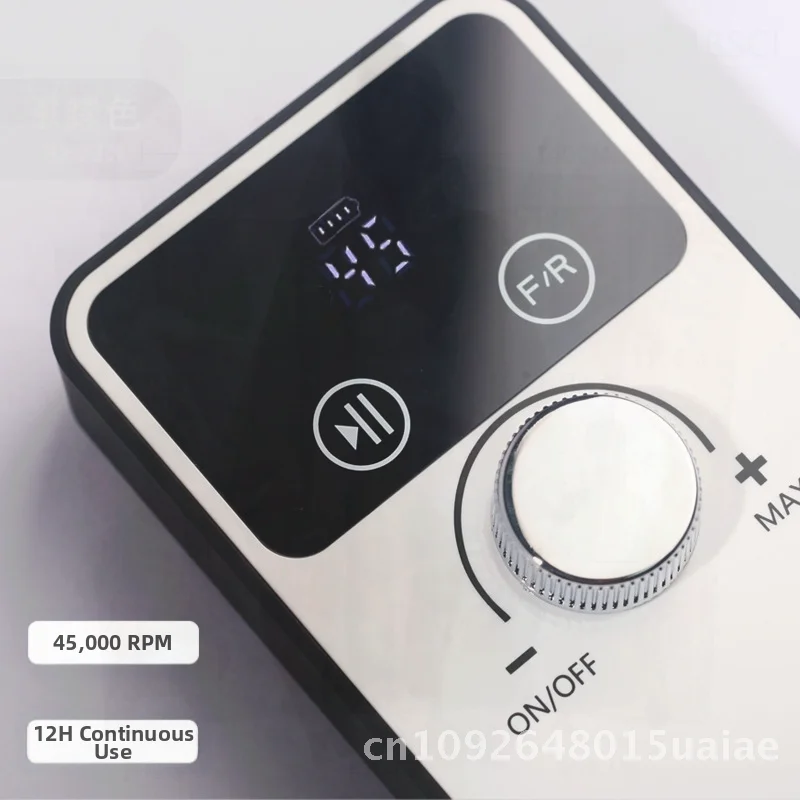 プロ用電動ネイルポリッシャー ポータブル電源内蔵 マニキュアペン 角質除去 サロン用コクーンネイルリムーバー