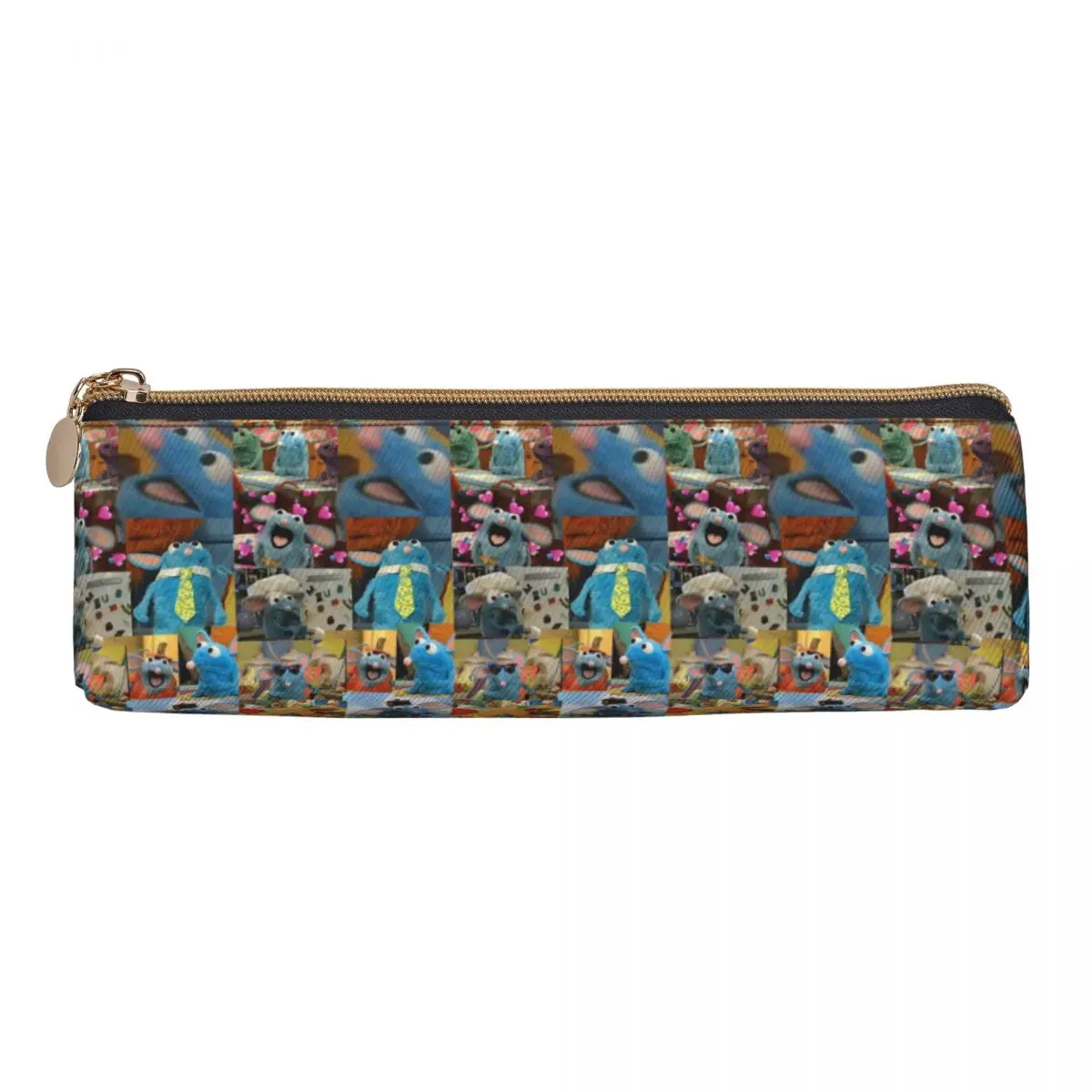 

Bear In The Big Blue House Tutter Pencil Cases Pen Holder Storage Stationery Supplies Large Storage Pen Box Pencil Bag for Kids