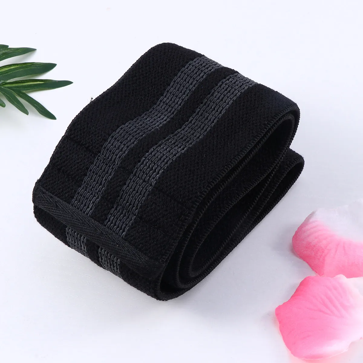Resistance Hip Band for Glutes Thighs Legs Squats Hip Thrusts Abduction Adduction Leg Press Kickbacks Physical Therapy S Black