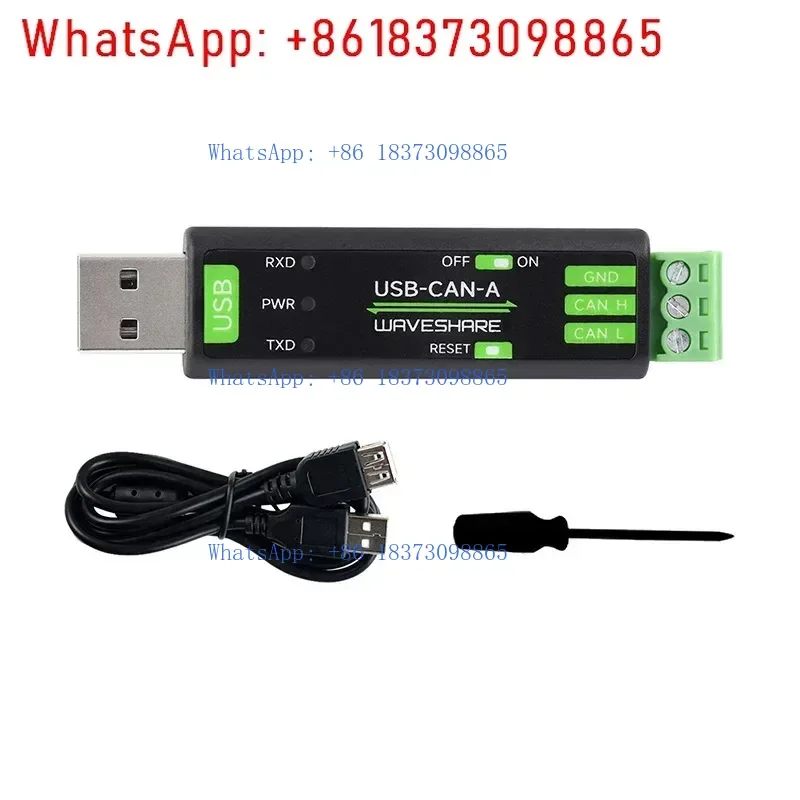 محلل محول الحافلة USB إلى CAN STM32 معدل الباود المخصص، أوضاع تشغيل متعددة