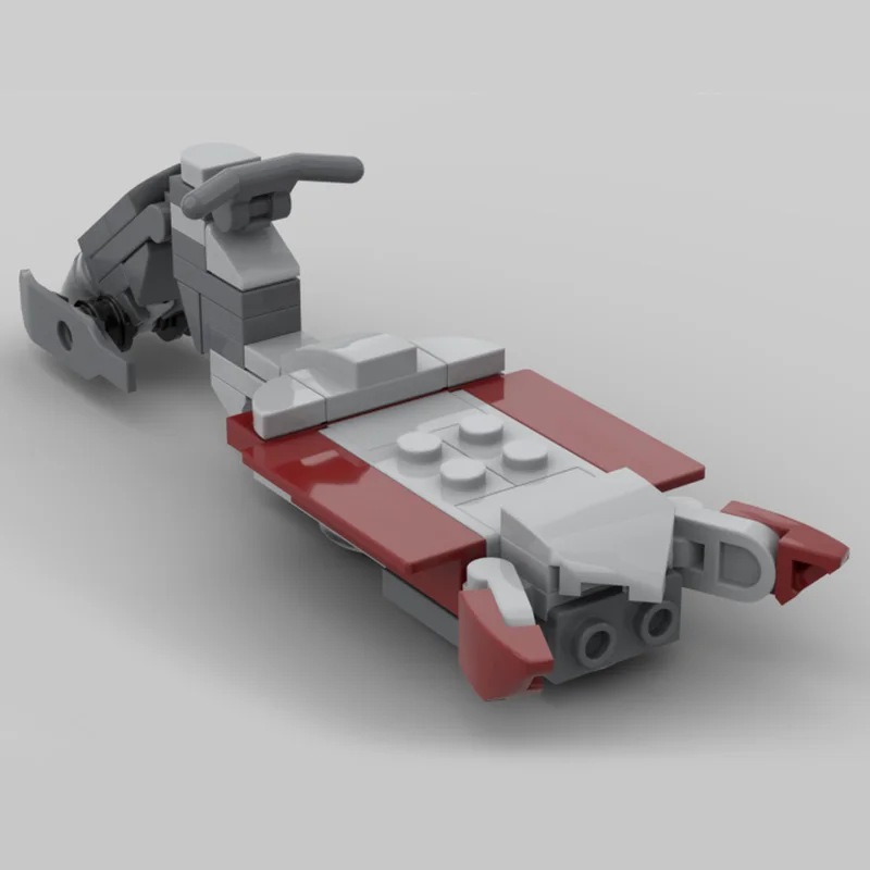 58 PCS Star Battle K-88 Streetrunner MOC Personalizza Design del blocco modulare Tecnologia educativa Regalo giocattolo festival fai da te