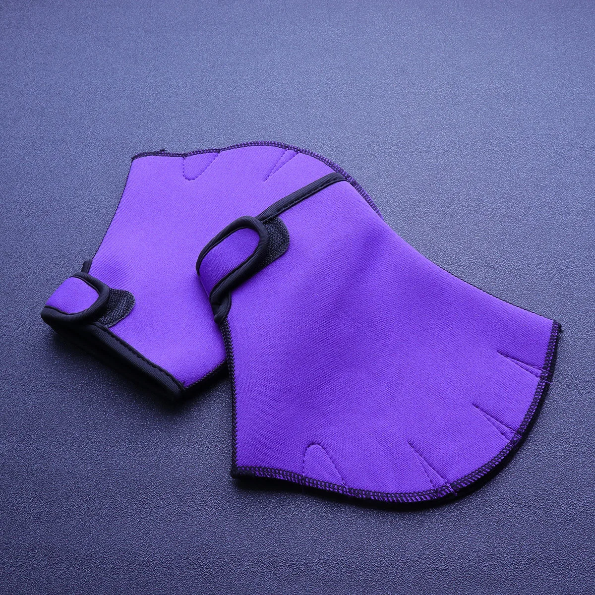 

1Pair Webbed Swim Gloves Half Finger Paddle Glove Skin Friendly Breathable Swimming Training Gear for Upper Body Muscle Toning