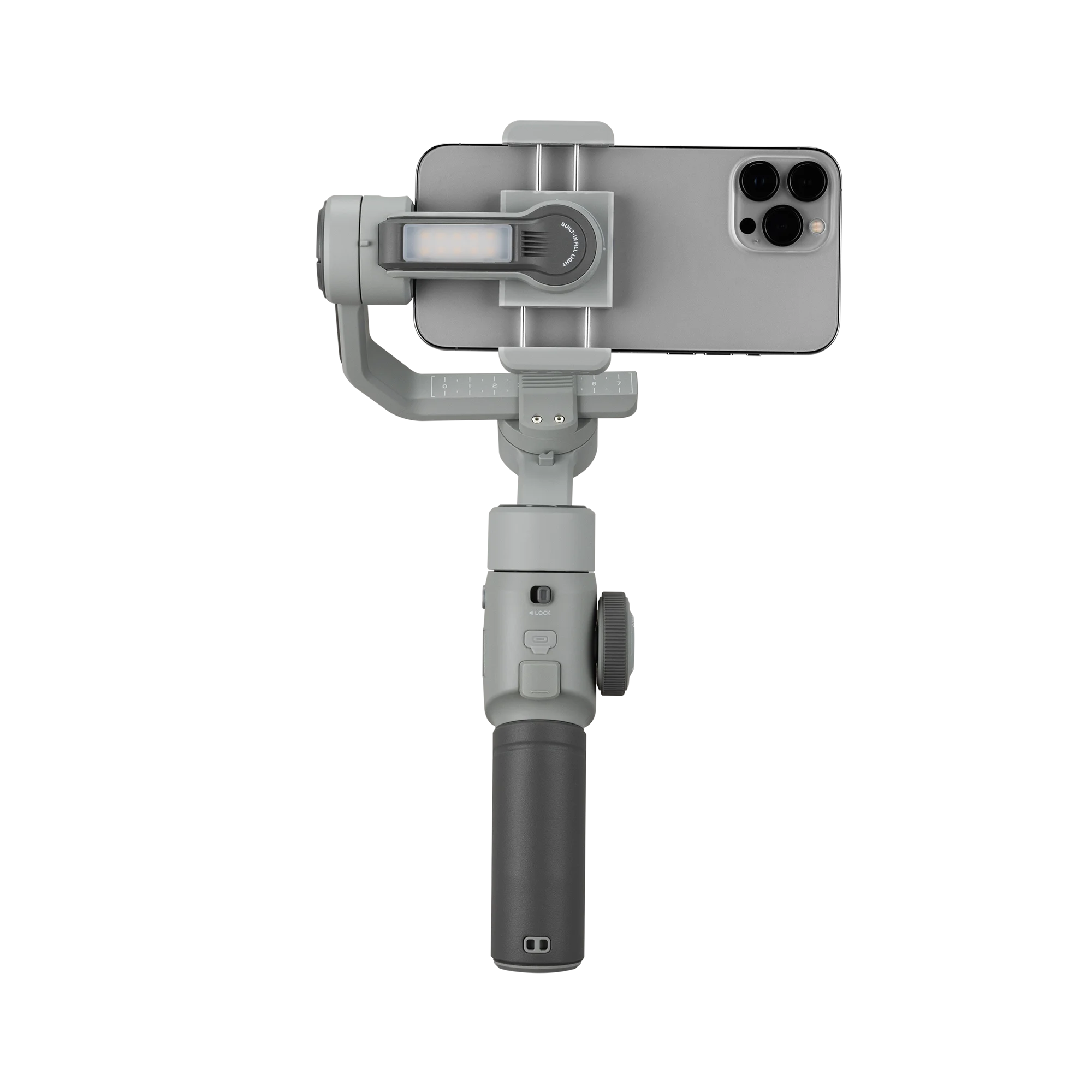 ZHIYUN CINEPEER SMOOTH 5E 3-Axis Phone Gimbal Selfie Stick with LED Fill light AI Tracking Module for iPhone 16 Pro/Xiaomi