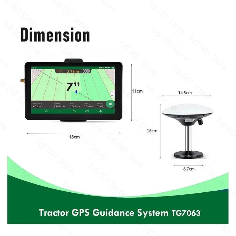 Fast Delivery Ag Guidance Systems Gnss Gps In Agriculture Field Measuring For Tractors