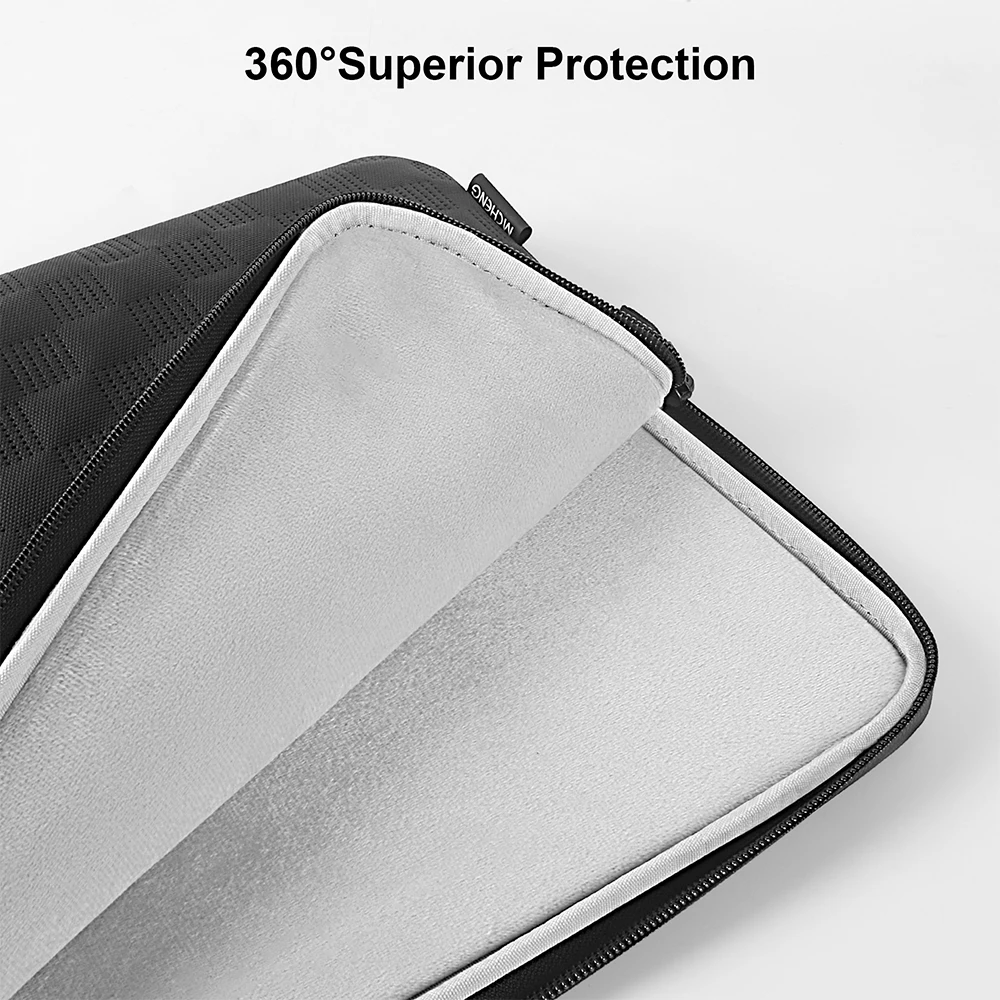 Wodoodporna, odporna na wstrząsy, odporna na zarysowania torba na laptopa 14, 15,6-calowy pokrowiec na laptopa z uchwytami