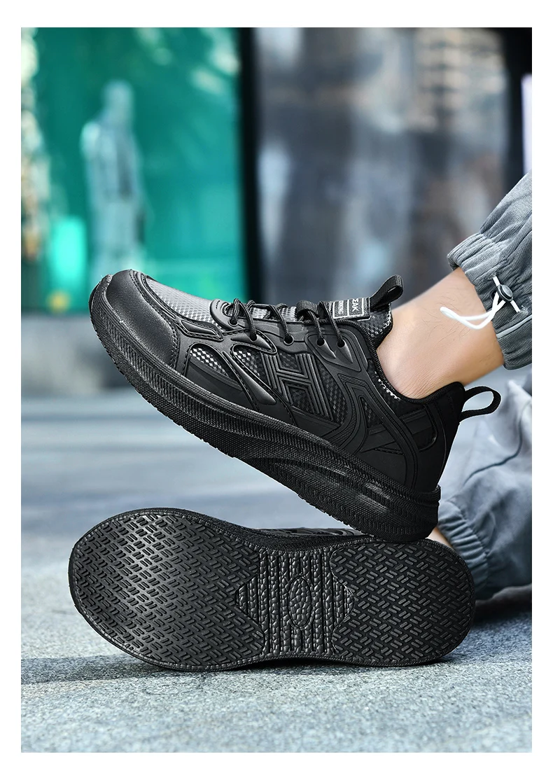 Hotel-Kochschuhe, atmungsaktiv, leicht, rutschfest, wasserdicht, ölbeständig, Küchen-Arbeitsschuhe, Herren-Outdoor-Freizeitsportschuh – Detail 17