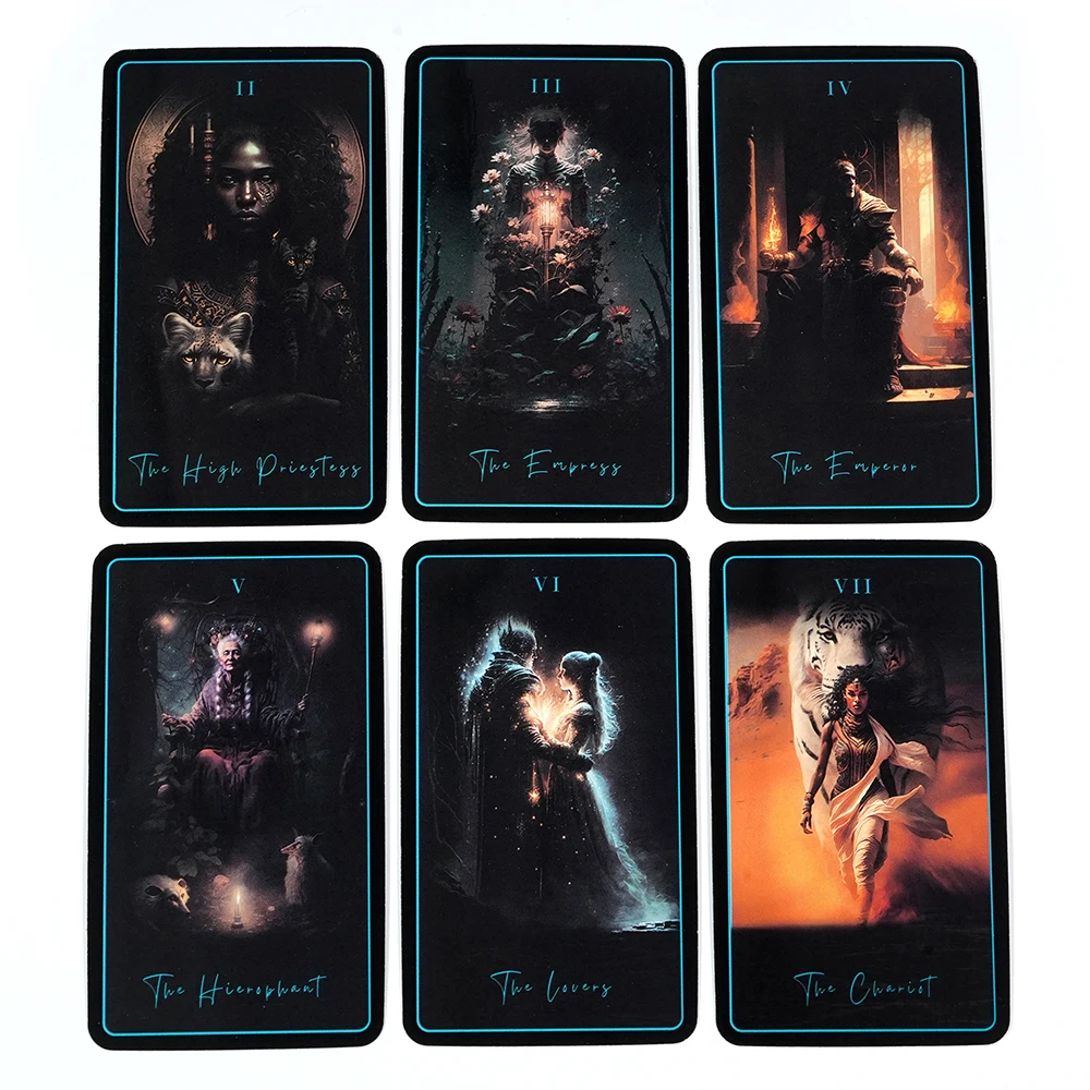 The Tarot of Sacred Kingdoms Tarot Cards 78 Cards Tarot Deck Oracle Cards for Spiritual and Energetic Resonance Earth Moon Magic