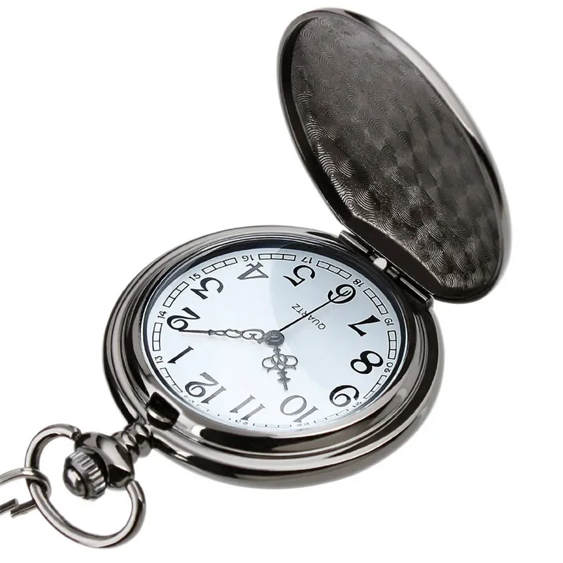 An meinen Mann vergessen nie, dass ich dich liebe, neuartige Anhänger-Quarz-Taschenuhr für Männer, Geschenk für Liebhaber, arabische Zahlenuhr, Reloj