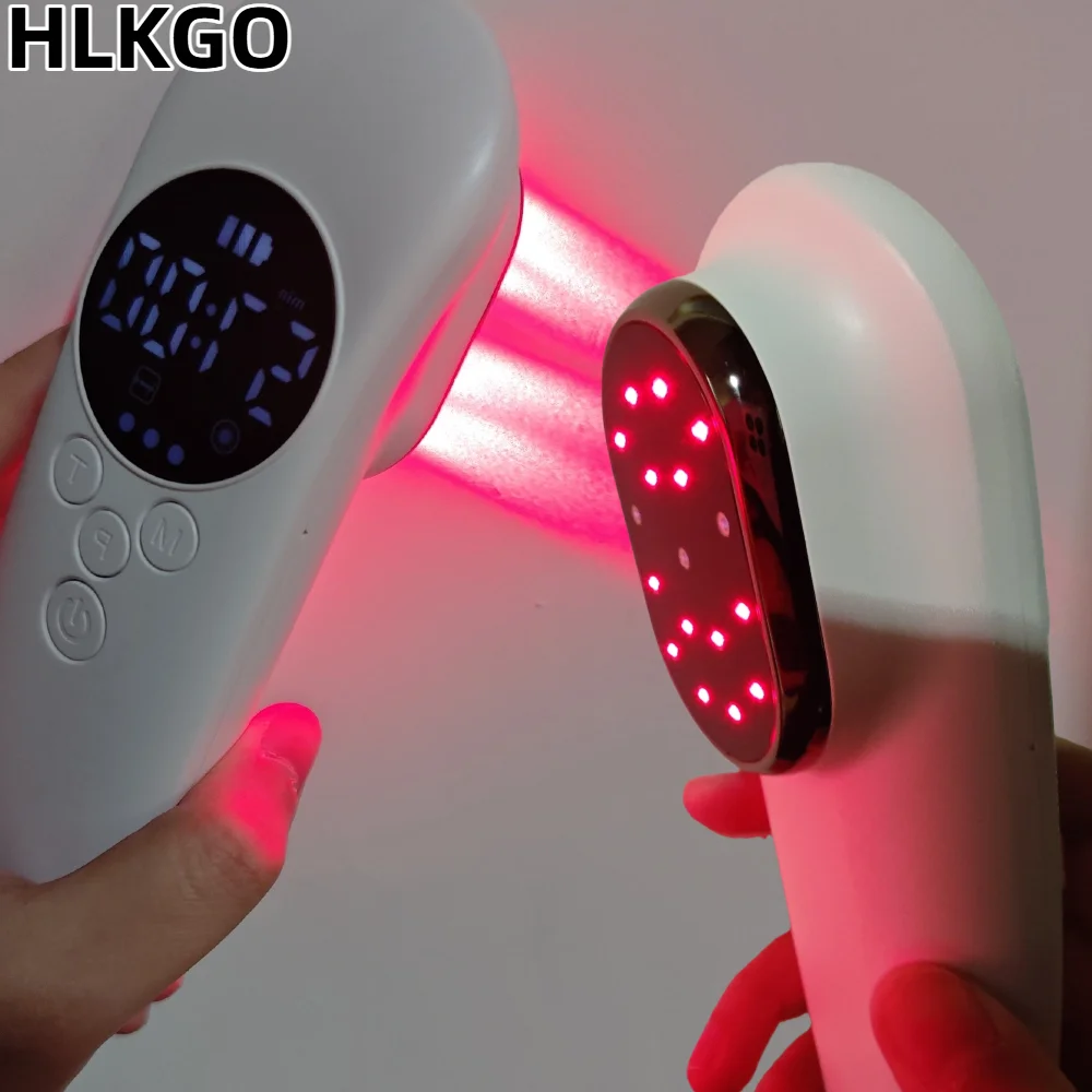 

Upgrade Laser Therapy Device for Body Pain Relief 17 Pcs Red Light LLLT Cold Laser Arthritis Physical Therapy Equipment Massager