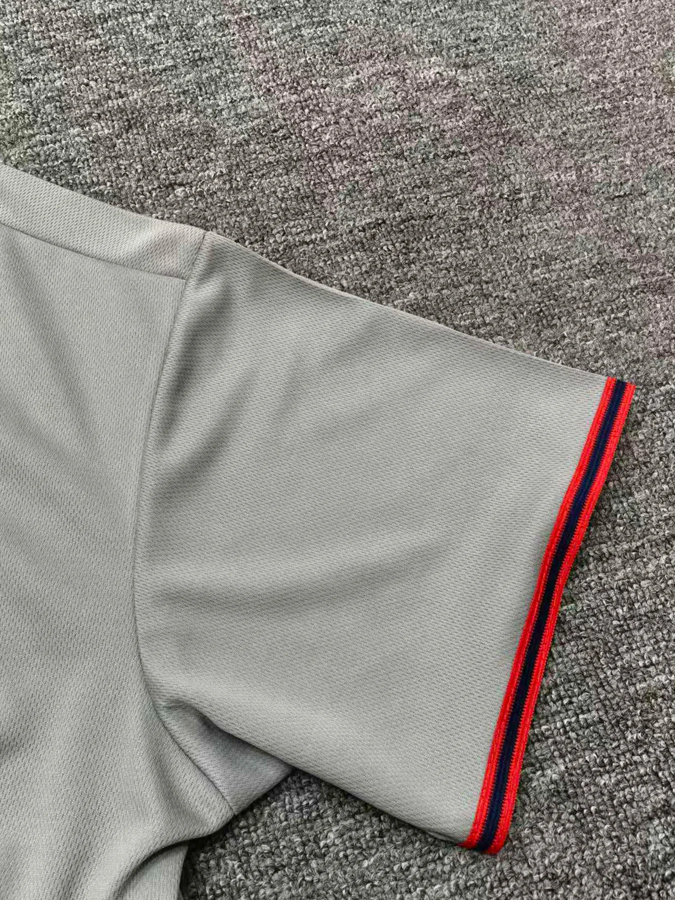 Customized Grey Red Baseball Jersey Personalized Your Name Number Fashion Casual Short Sleeve Shirt Men Women Team Sports Wear view 5