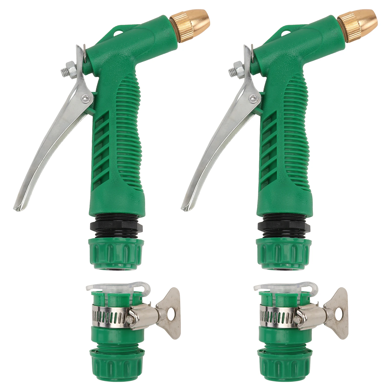 

2 Pcs Water Gun Suit Car Washing Tool Auto Sprayer Watering Cleaner Nozzle Plant