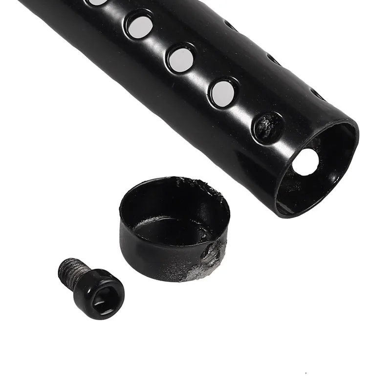 2PCS 48mm Motorcycle Exhaust Can Pipe Muffler DB Killer Silencer Muffler Baffle Black Universal Motorcycle Accessories