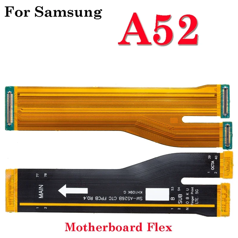 10 pcs/lot motherboard connector mainboard flex cable for Samsung A31 A32 A41 A42 A51 A52 a70s A71 A72 A10s a20s A21 a21s A30s