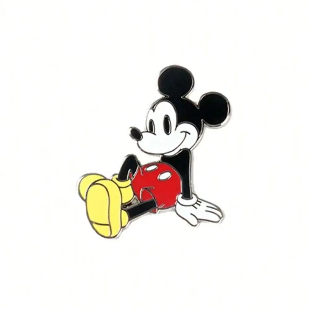 1 Stück Disney Offiziell Lizenzierte Mickey Mouse Emaille-Pins, Niedliche Cartoon-Anstecknadeln, Dekorative Abzeichen für Kleidung, Taschen, Rucksäcke, Hüte – Detail 9