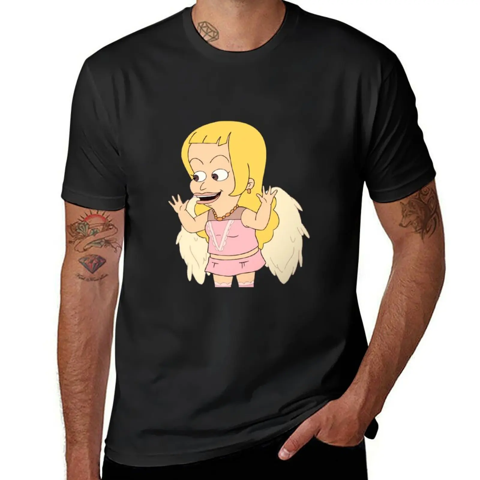 Big Mouth - Lola Cupid T-Shirt summer clothes heavyweights plain boys whites men clothes