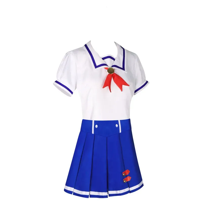 

25COSIdol Activities Virtual Cosplay Costume Милый и милый стиль Полный комплект включает в себя юбку с короткими рукавами и резинку для волос.
