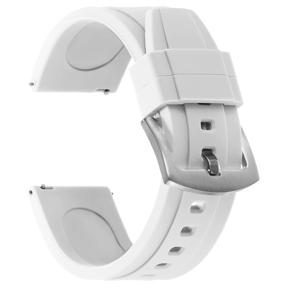 20mm 22mm Universelles wasserdichtes Gummiband für Rolex für Armani für Omega Armband Sport Silikon Uhrenarmband für Seiko Armband – Detail 26