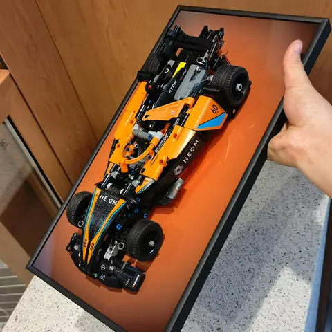 Väggtavla för Lego Technic 42212 Ferrari FXX K byggklossar, väggmonterad ram för vuxna samlarobjekt (ingen bil ingår) 6 best sales Lego Technic väggfäste - №6