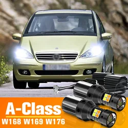 2x Dual Mode LED Turn Signal+Daytime Running Light DRL Accessories For Mercedes Benz A-Class W168 W169 W176 1997-2018 2004 2012