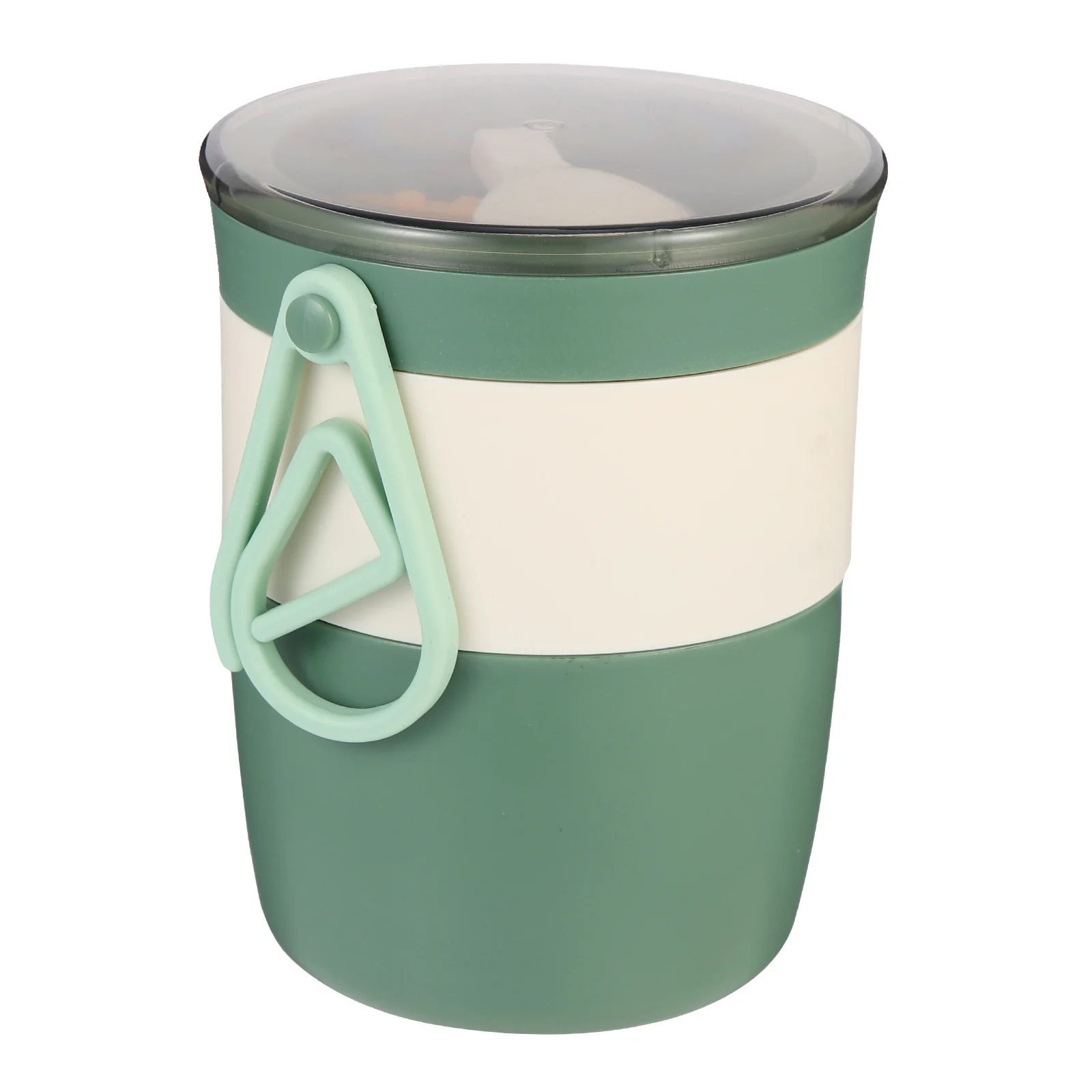 

Microwave Insulation Lunch Box Thermal Cup Cereal Holder Double Layer H held Food Case Stainless Steel Breakfast Travel Sealing