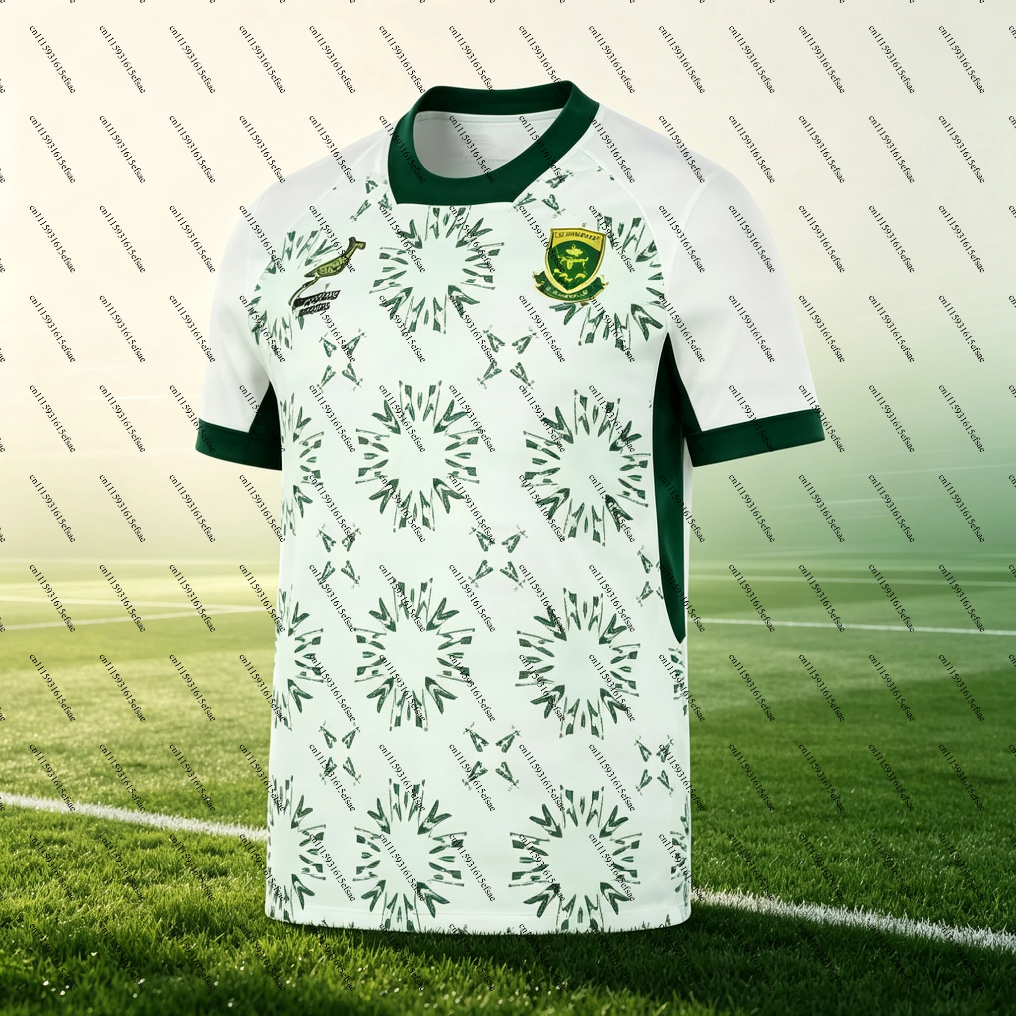 2026 South Africa Springboks Rugby Jersey Summer Oversize T-shirt Breathable Quick Drying Streetwear Clothing FamilyMatching