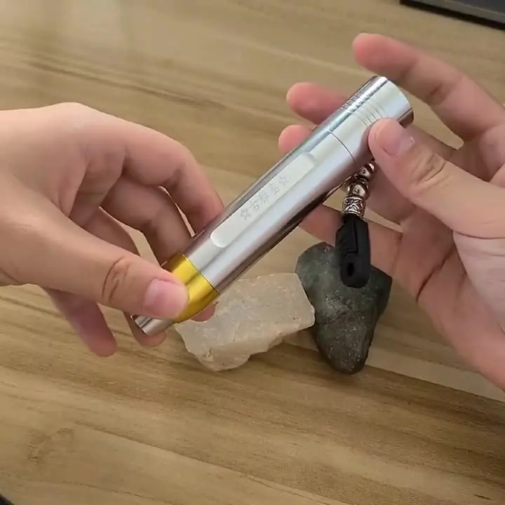 Portable 3-Light-Source LED Flashlight 395NM UV Torch for Jade Inspection & Identification