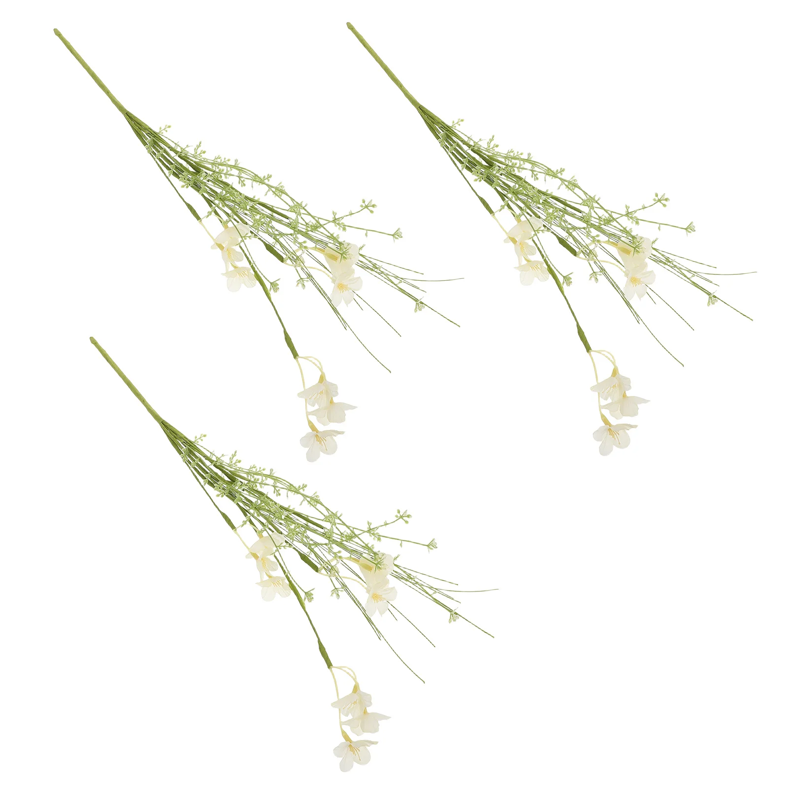 

3Pcs Faux Daisies No Maintenance Required Home Decor Wedding Centerpieces Fake Bouquet Flowers Decor Fake Flowers Plant