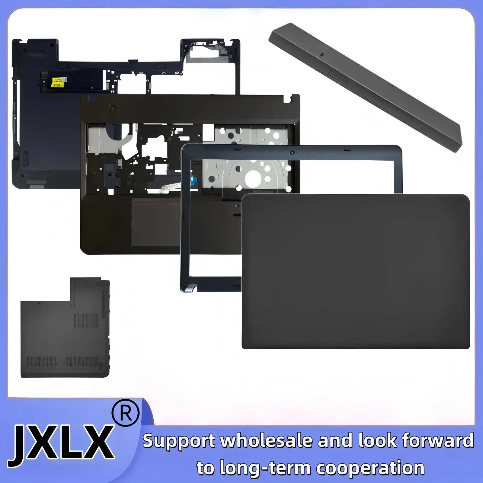 

JXLX ® Новинка для ноутбука Lenovo Thinkpad E531 E540, задняя крышка ЖК-дисплея, верхний корпус/передняя панель, крышка/подставка для рук/нижняя базовая крышка