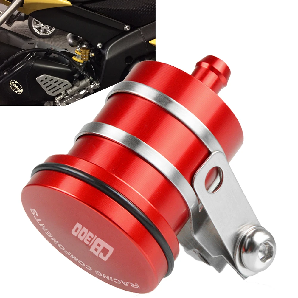 

CNC Motorcycle Rear Brake Fluid For HONDA CB1300 CB 1300 2008 2009 2010 2011 2012 Reservoir Clutch Tank Oil Fluid Cup Cover