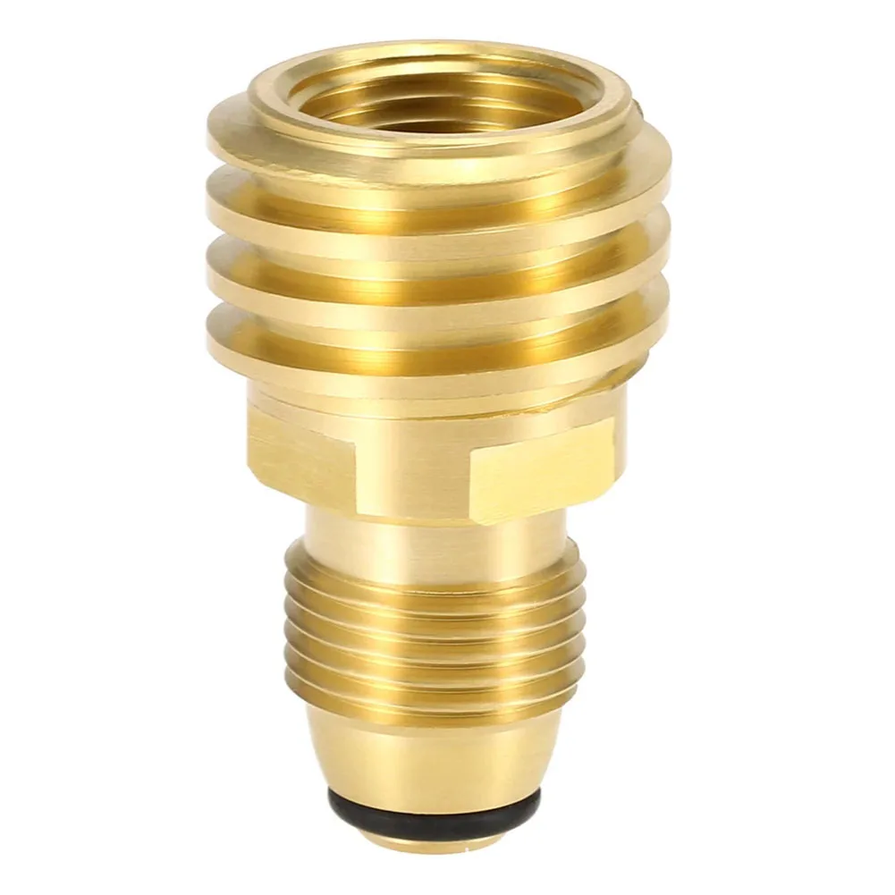 

Enhanced QCC11 Propane Tank Adapter With Solid Brass Regulator Valve For Safe Regulating Valve Outdoor Cooking Eating Accessorie