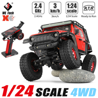 Wltoys XK 2428 RC Car 2.4GHz 4WD 1/24 RTR LED Light Off-Road Vehicle Toys