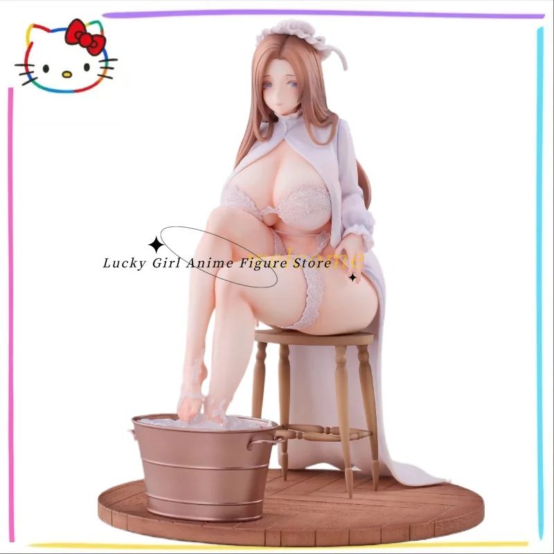 

In Stock Original Throtem Deitys Collector Footbath Edea 1/6 24CM Animation Figure Gift Model Sexy Doll Toy