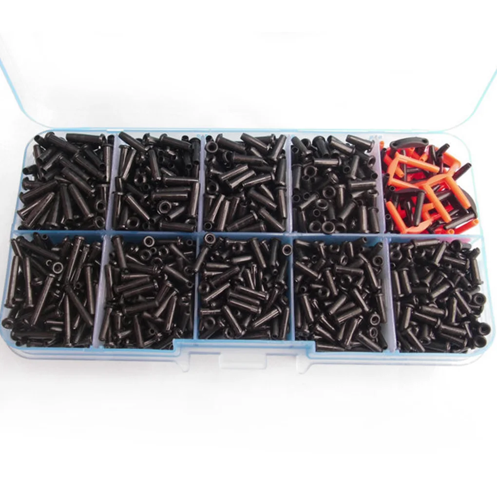 

Racket Grommets Set Portable String Eyelets Kit Line Tubing Protectors Replacing Parts Indoor Outdoor Sports Supplies