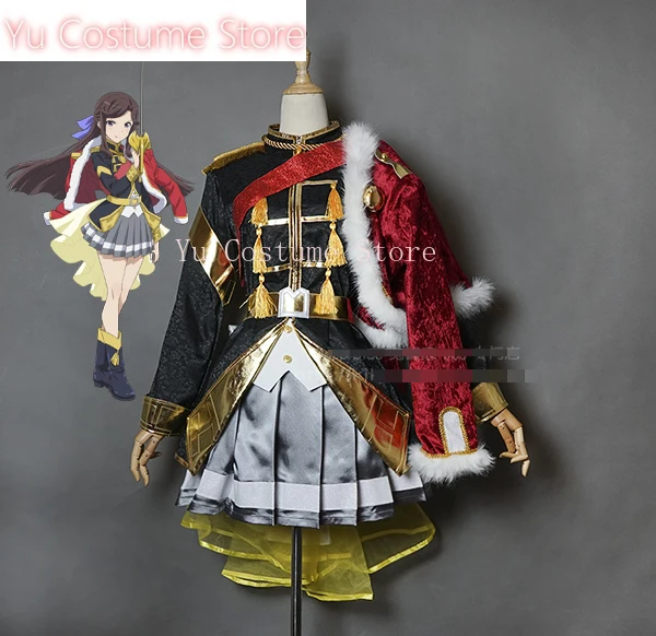 

[На заказ] Аниме! Revue Starlight Tendo Maya Боевой костюм Униформа Косплей Костюм Хэллоуин Вечеринка Сценический наряд Yu Костюм